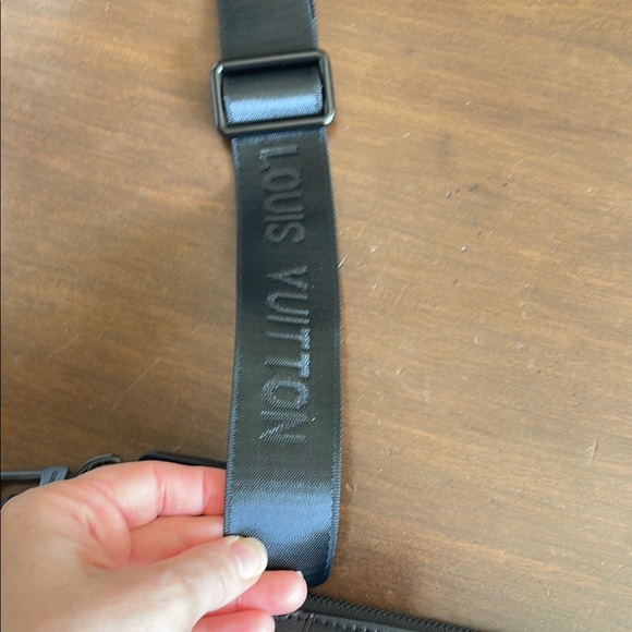 LOUIS VUITTON MONOGRAMMED ECLIPSE POCHETTE XL - Picture 11 of 14